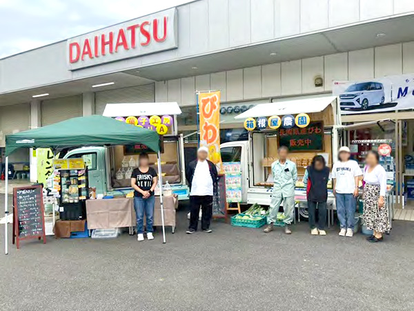 マルシェの様子